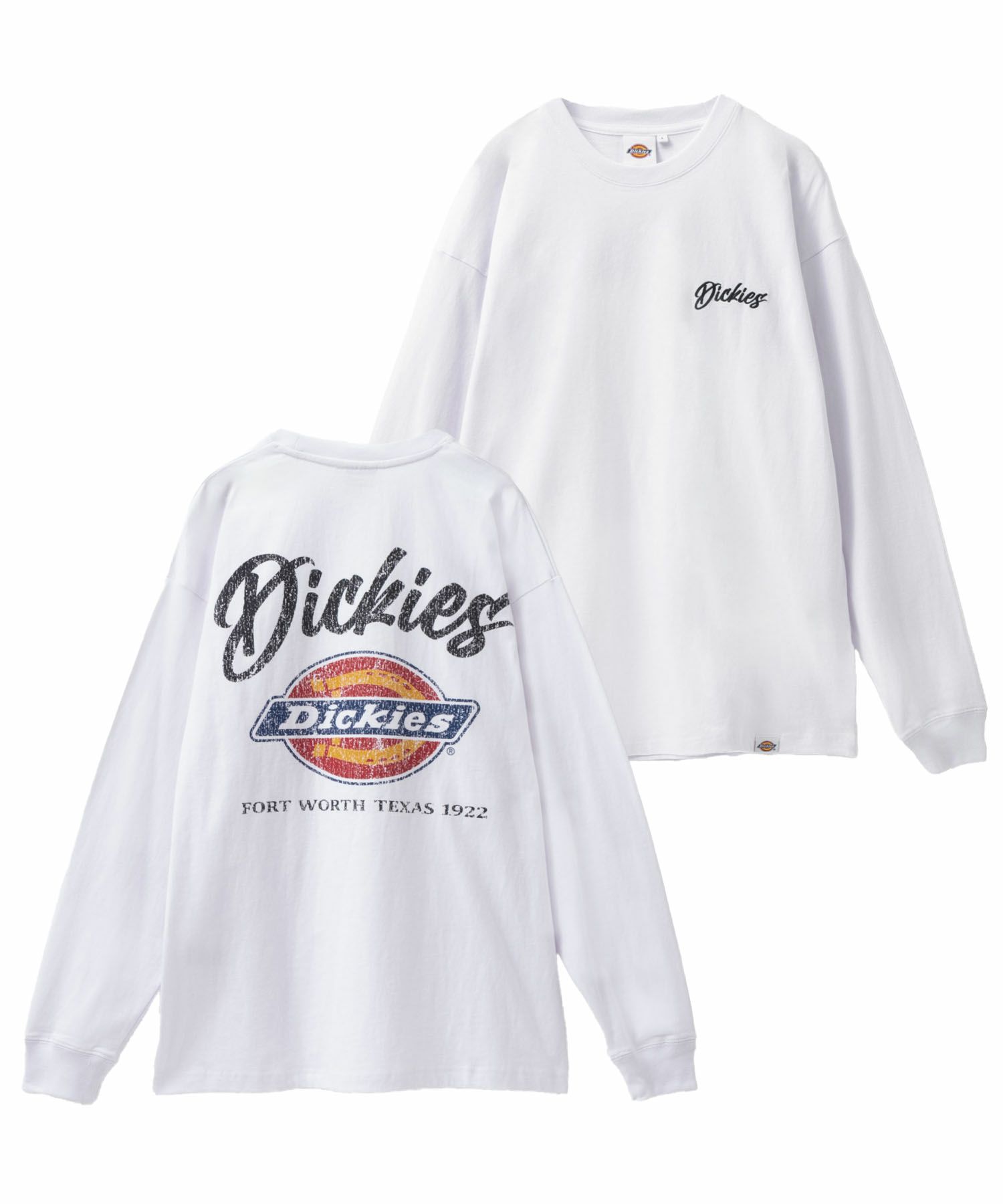Dickies バックプリント長袖Tシャツ メンズ商品サムネイル-1