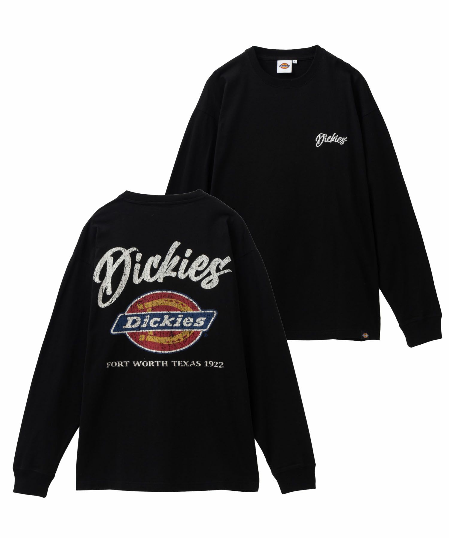 Dickies バックプリント長袖Tシャツ メンズ