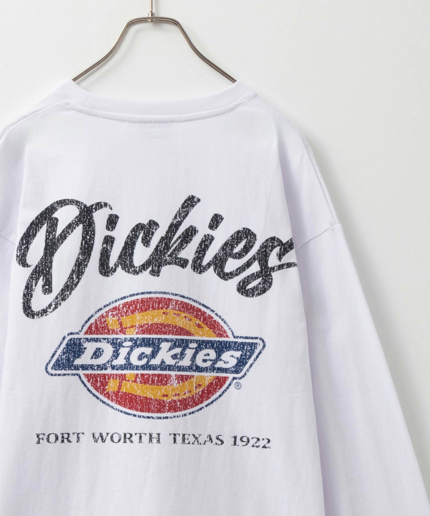 Dickies  バックプリント長袖Tシャツ メンズ商品画像-3