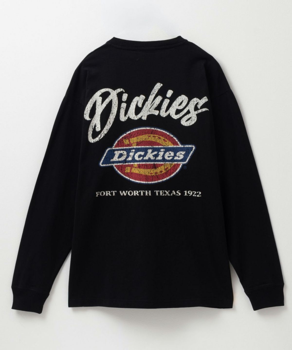 Dickies バックプリント長袖Tシャツ メンズ