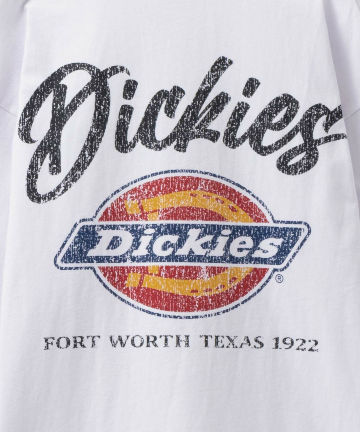 Dickies バックプリント長袖Tシャツ メンズ