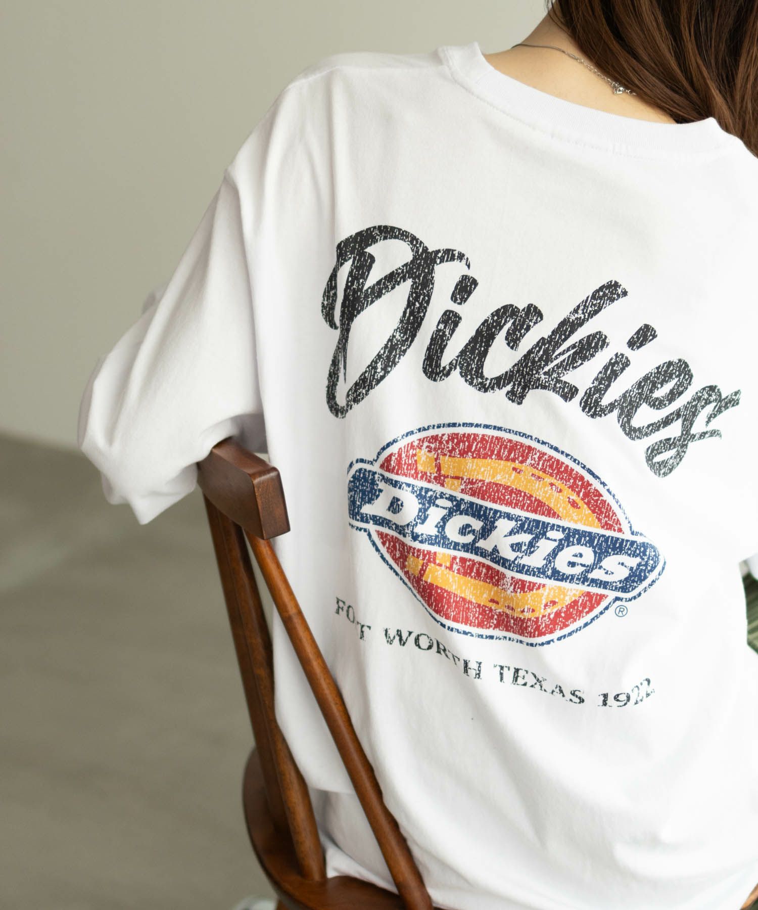 Dickies  バックプリント長袖Tシャツ メンズ商品画像-16