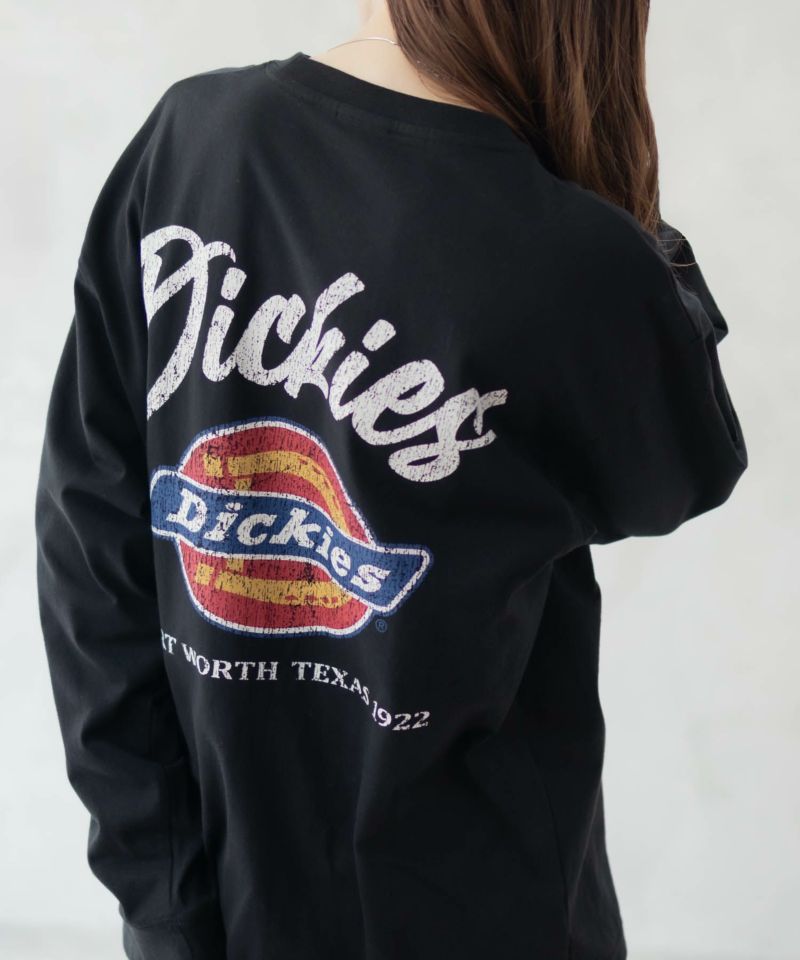 Dickies  バックプリント長袖Tシャツ メンズ商品画像-21