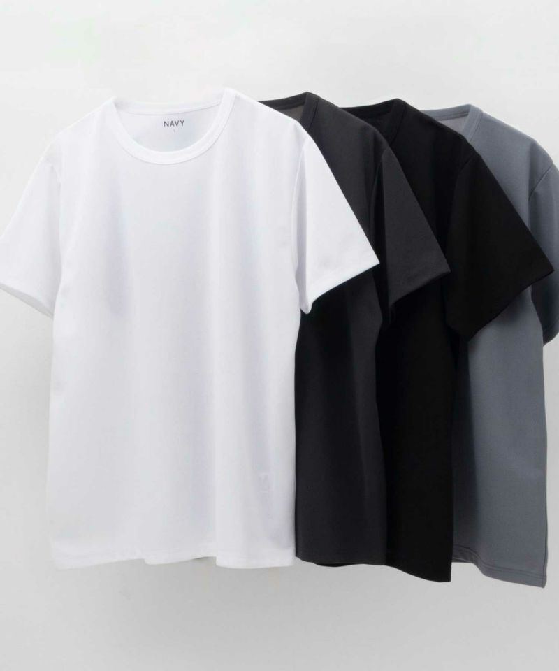 NAVY  倍速ドライ ジョーゼットTシャツ メンズ商品画像-1