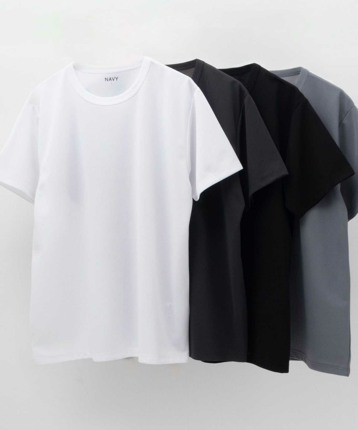 NAVY  倍速ドライ ジョーゼットTシャツ メンズ商品サムネイル-1