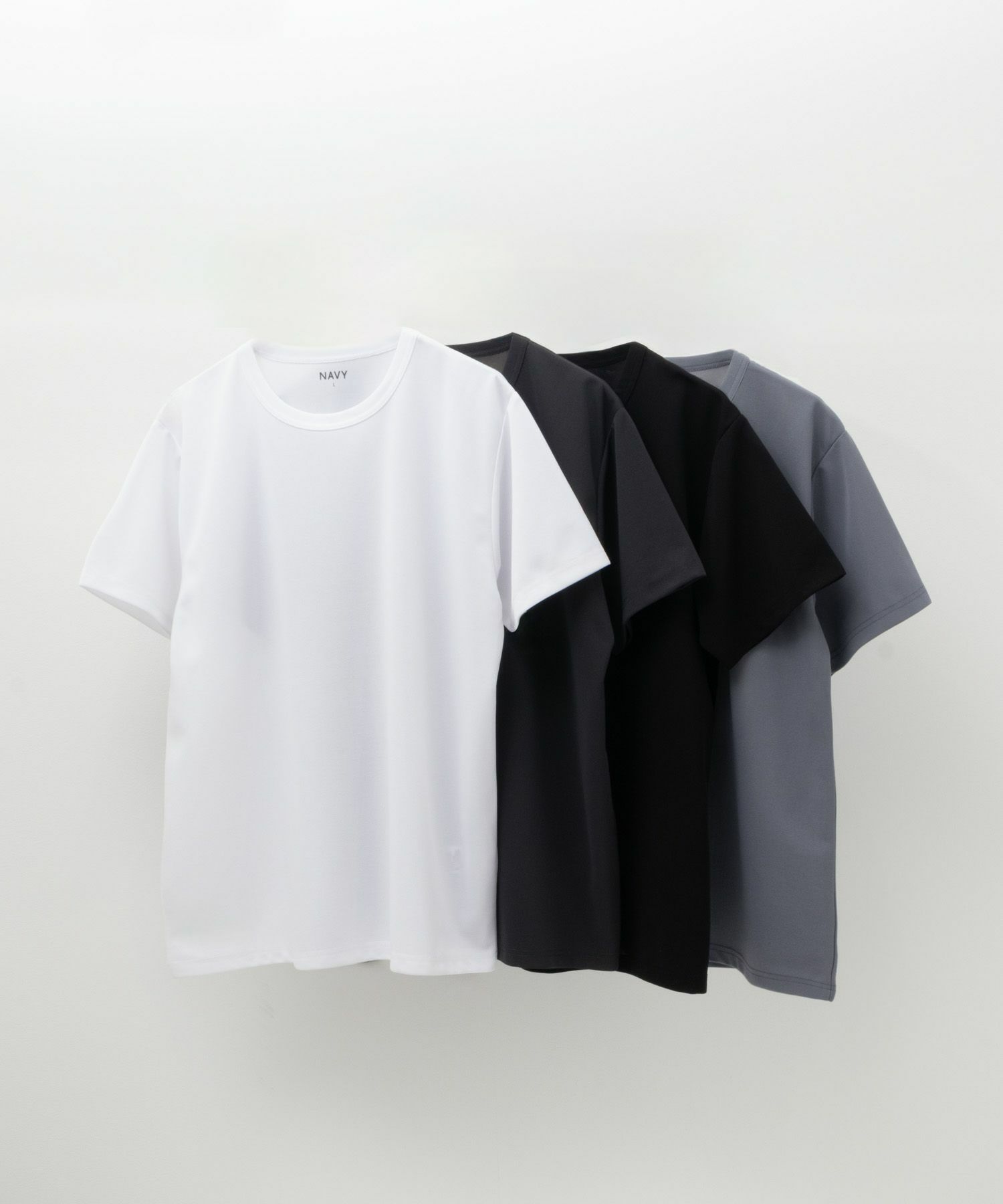 NAVY  倍速ドライ ジョーゼットTシャツ メンズ商品画像-10