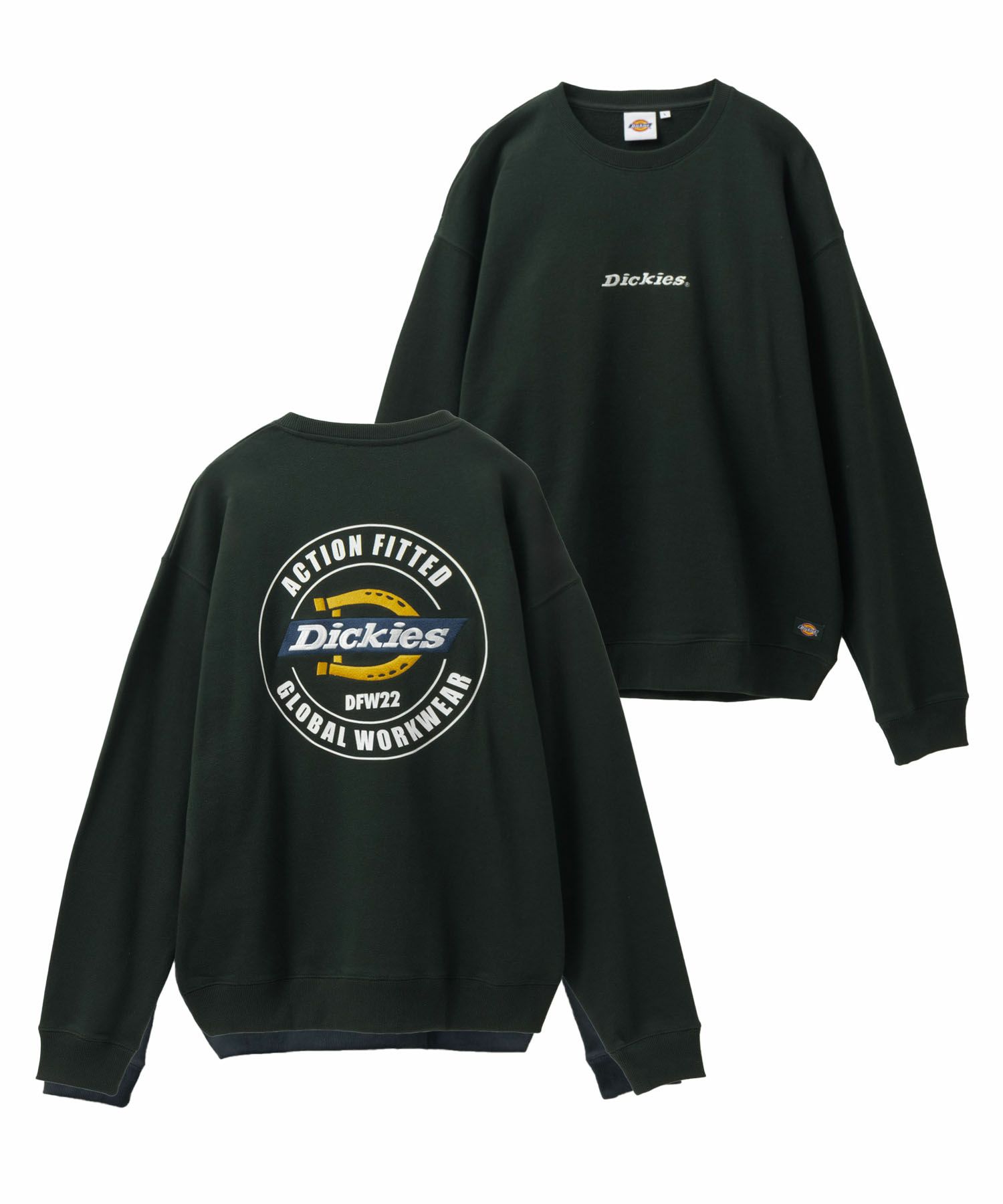 Dickies 裏毛スウェットクルーネック メンズ
