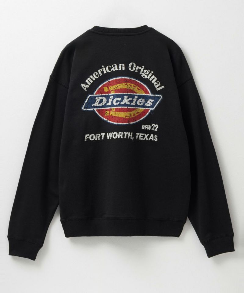 Dickies ネイビー スウェット Dickies（ディッキーズ）ワンポイントロゴ刺繍 スウェット