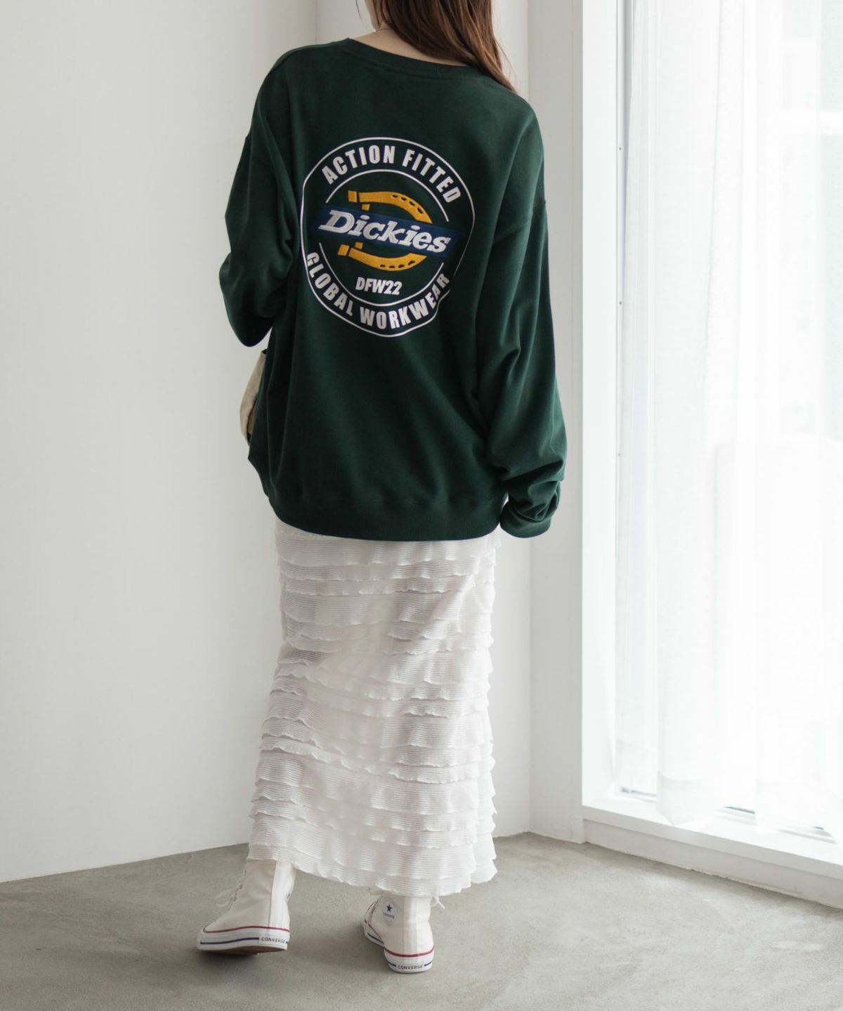 Dickies 裏毛スウェットクルーネック メンズ