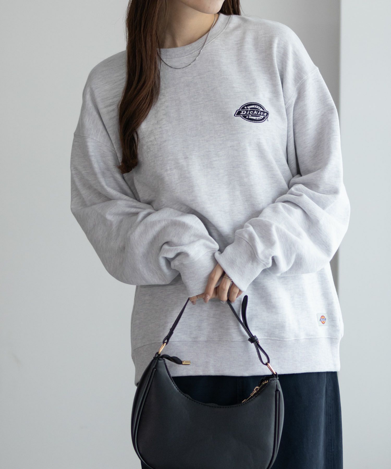 Dickies 裏毛スウェットクルーネック メンズ