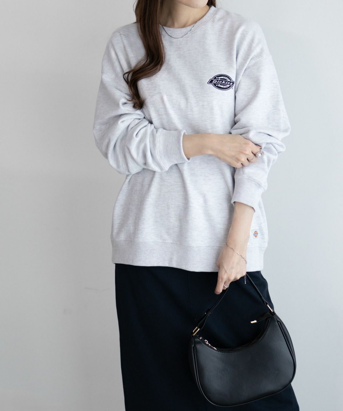 Dickies 裏毛スウェットクルーネック メンズ