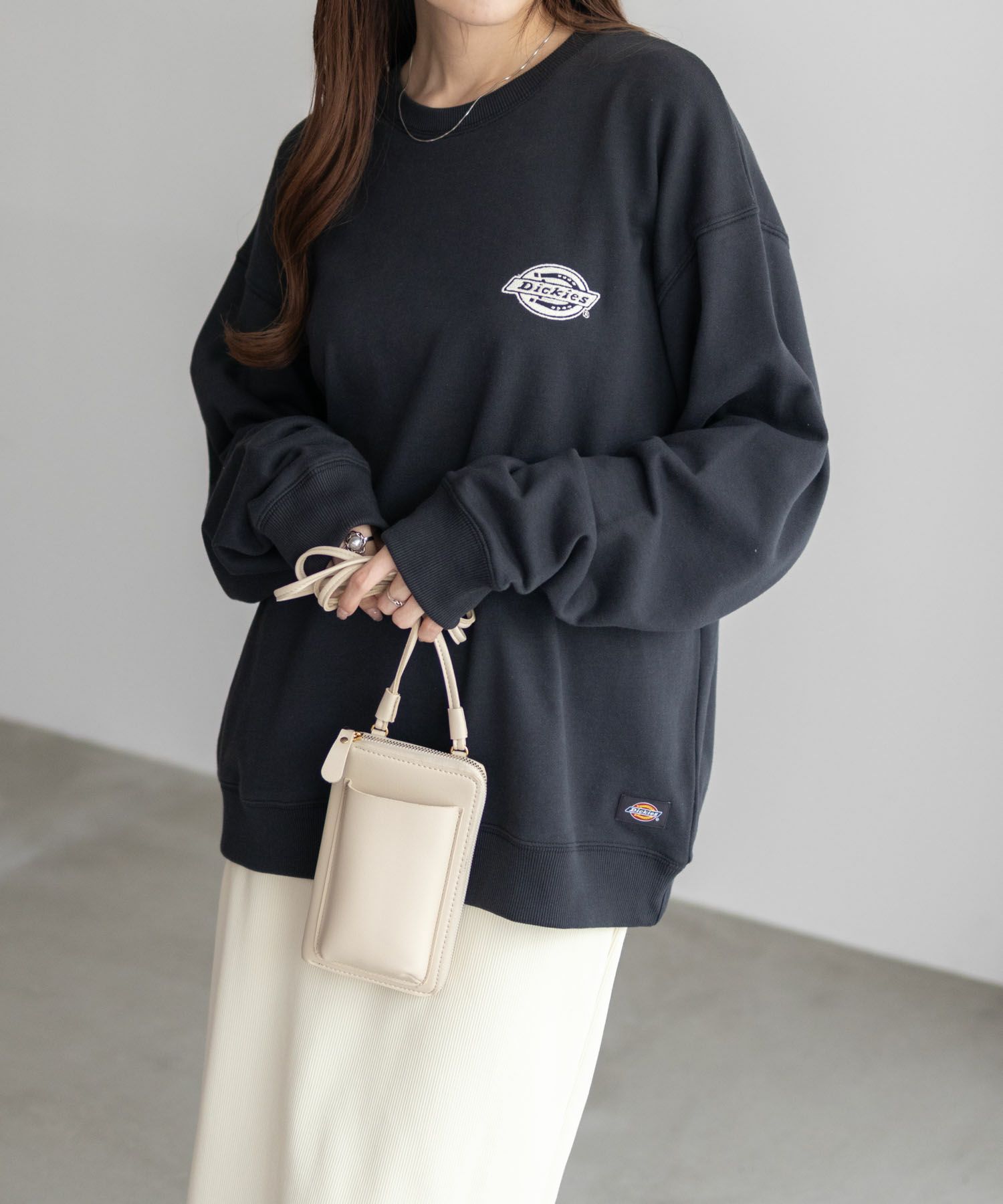 Dickies 裏毛スウェットクルーネック メンズ