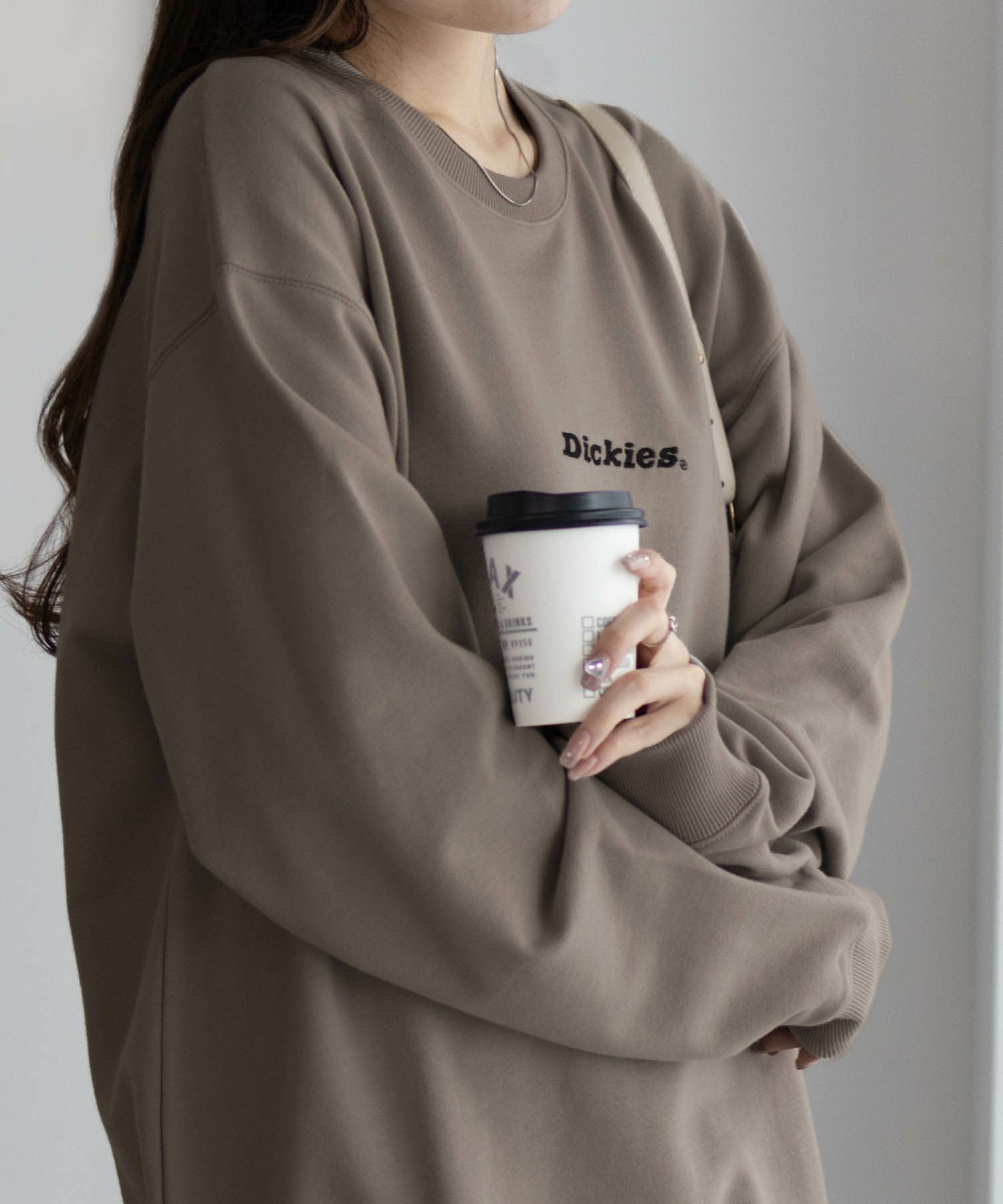 Dickies 裏毛スウェットクルーネック メンズ