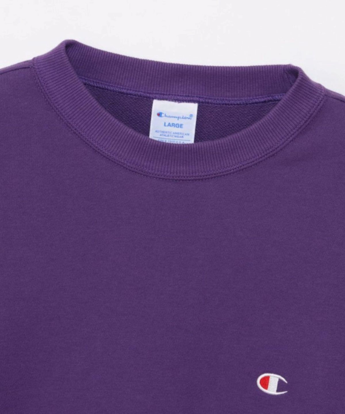 Champion クルーネックスウェットシャツ メンズ