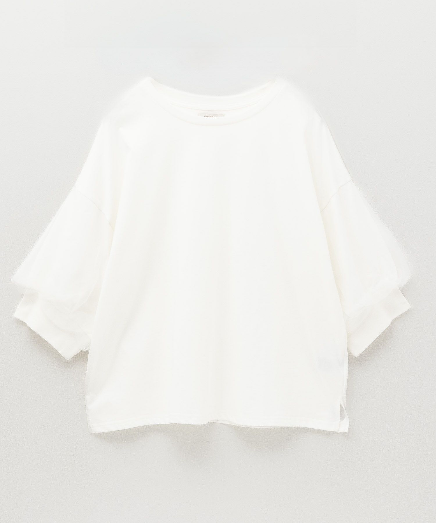 Howdy Marie  袖チュール5分袖Tシャツ レディース メール便 対応商品商品画像-23