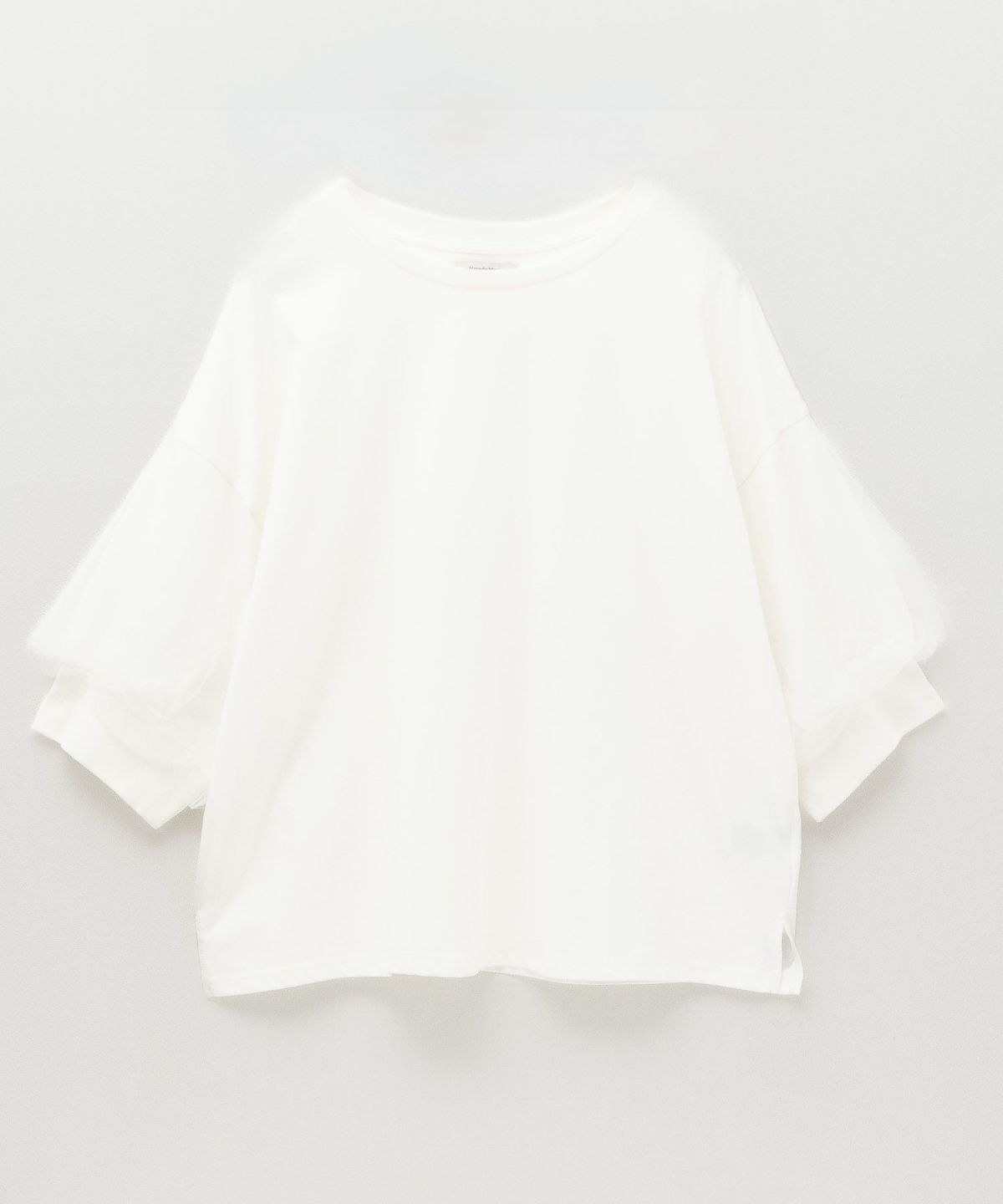 Howdy Marie 袖チュール5分袖Tシャツ レディース ネコポス 対応商品