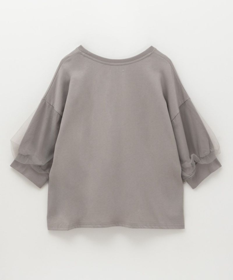 Howdy Marie  袖チュール5分袖Tシャツ レディース メール便 対応商品商品画像-26