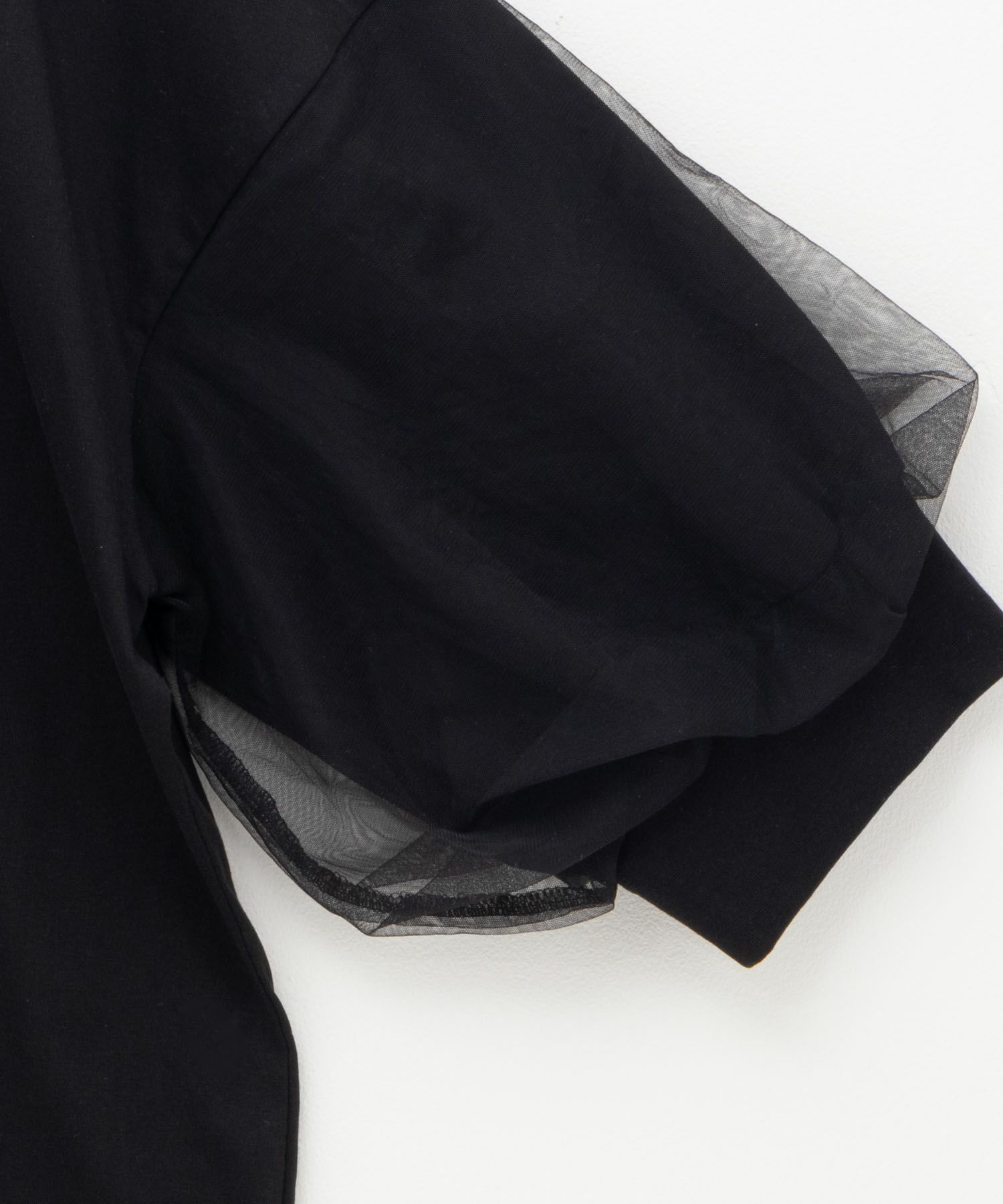 Howdy Marie 袖チュール5分袖Tシャツ レディース メール便 対応商品商品画像-27