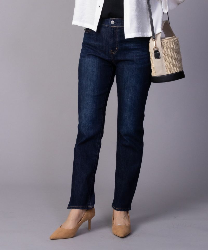 nAvy 毎日はきたくなるデニム「マイデニ」 スリムストレート レディース商品画像-4