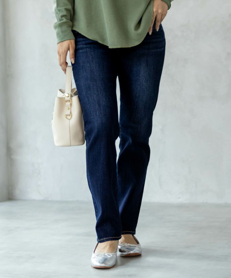 nAvy 毎日はきたくなるデニム「マイデニ」 スリムストレート レディース商品画像-13