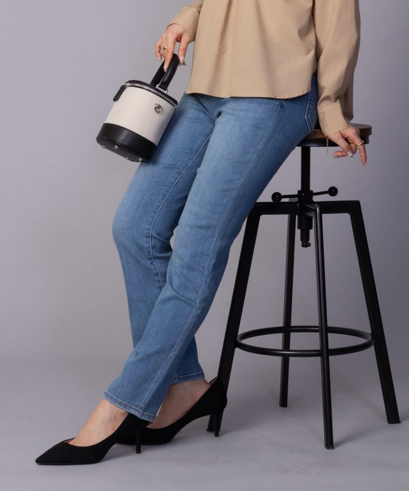 nAvy 毎日はきたくなるデニム「マイデニ」 スリムストレート レディース商品画像-19