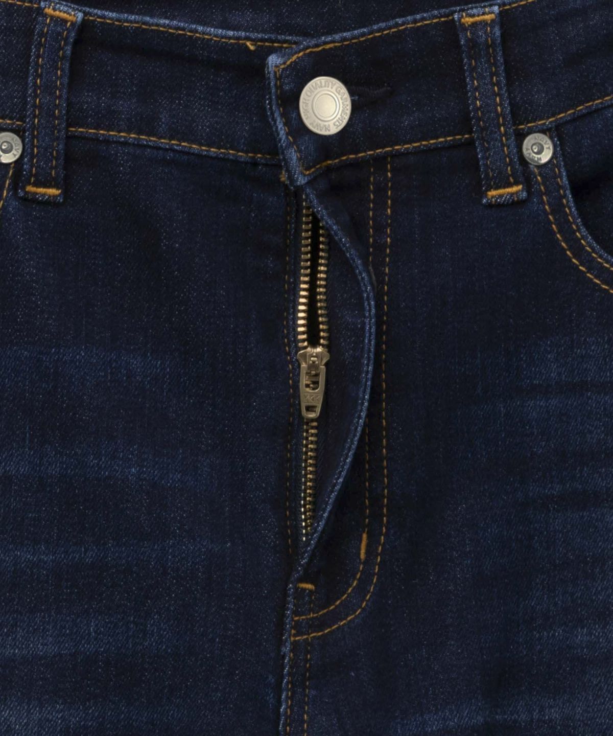 NAVY 毎日はきたくなるデニム「マイデニ」 スリムストレート レディース