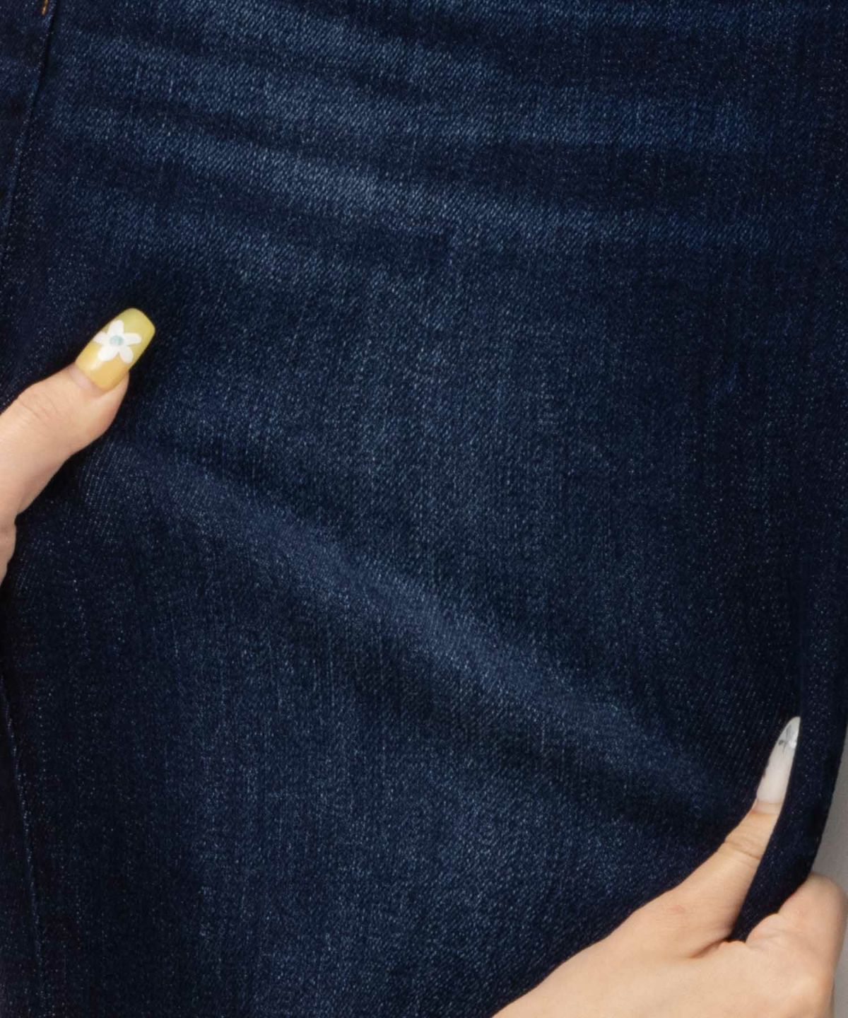 NAVY 毎日はきたくなるデニム「マイデニ」 スリムストレート レディース