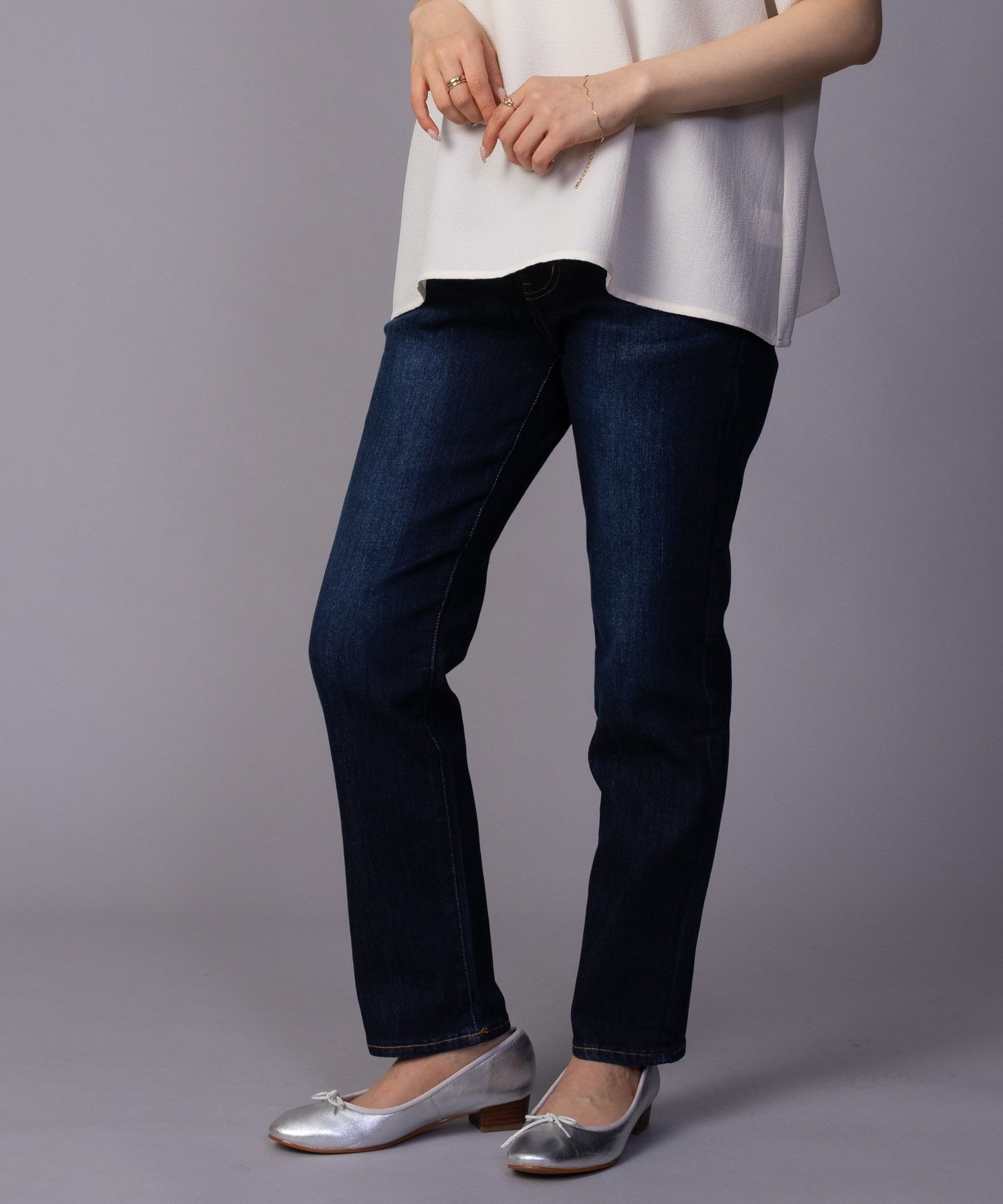 nAvy 毎日はきたくなるデニム「マイデニ」 テーパード レディース商品画像-3