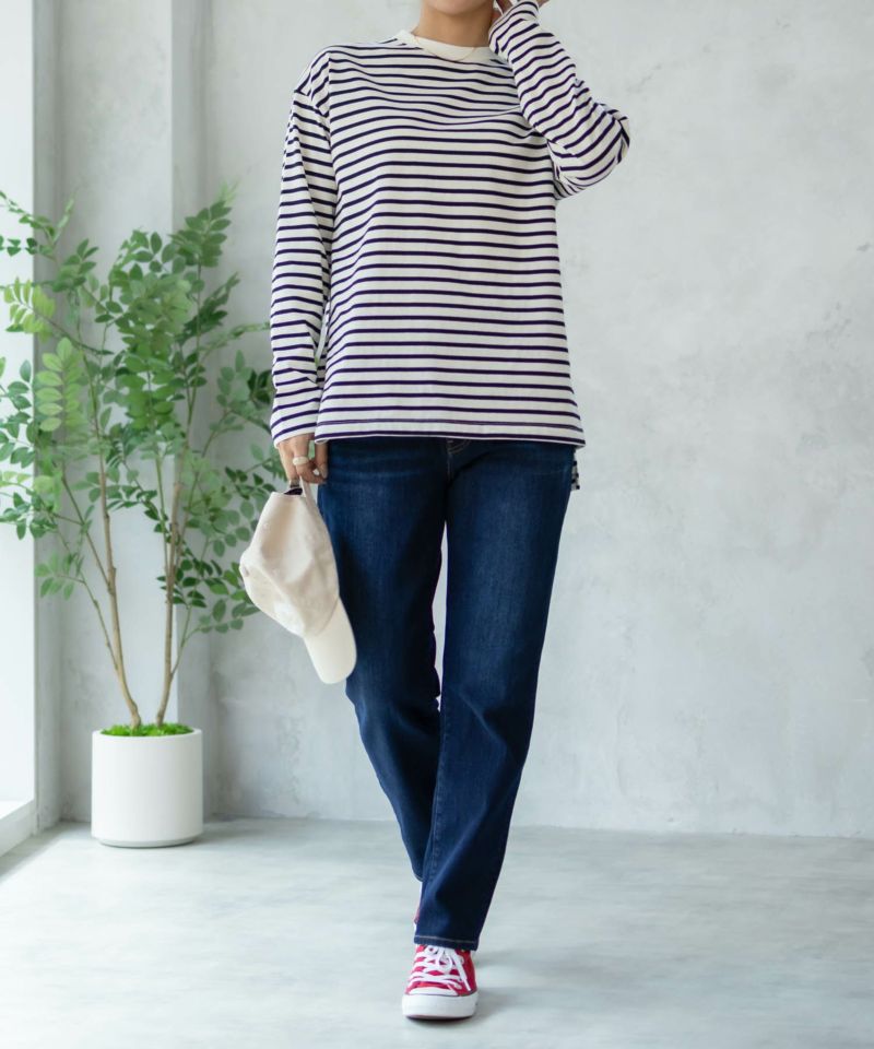 nAvy 毎日はきたくなるデニム「マイデニ」 テーパード レディース商品画像-16