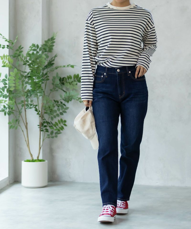 nAvy 毎日はきたくなるデニム「マイデニ」 テーパード レディース商品画像-17