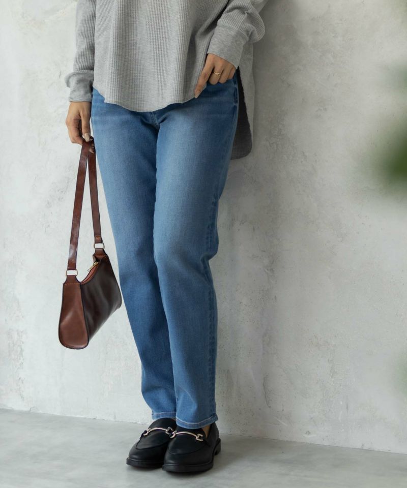 nAvy 毎日はきたくなるデニム「マイデニ」 テーパード レディース商品画像-25