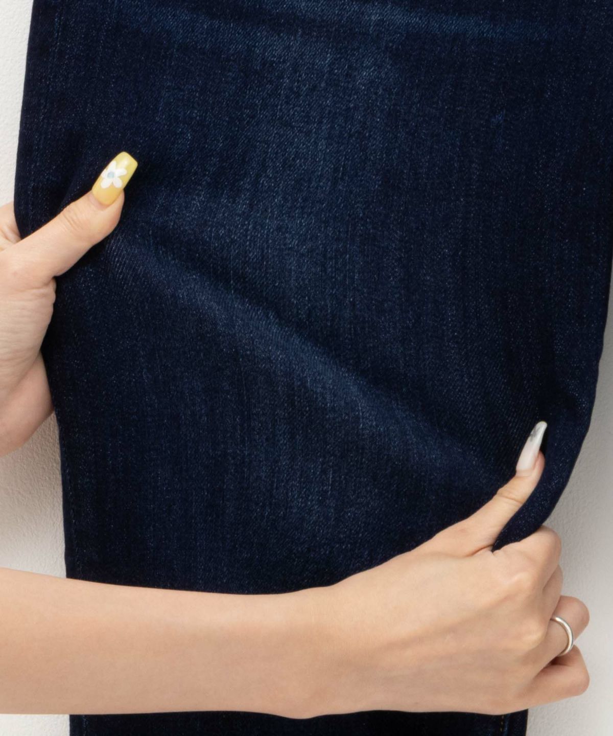 NAVY 毎日はきたくなるデニム「マイデニ」 テーパード レディース