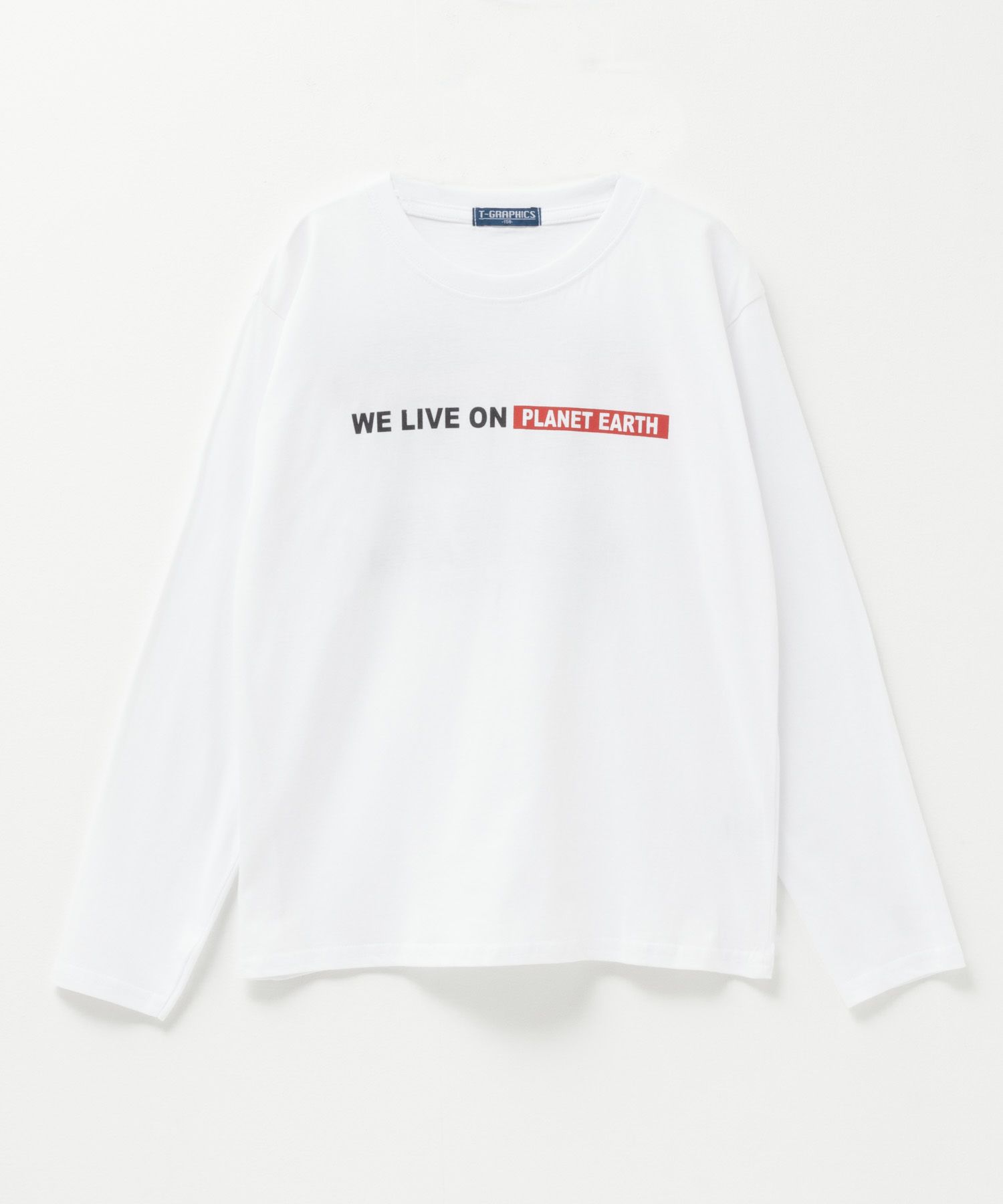 T-GRAPHICS アクティブ長袖Tシャツ キッズ ネコポス 対応商品