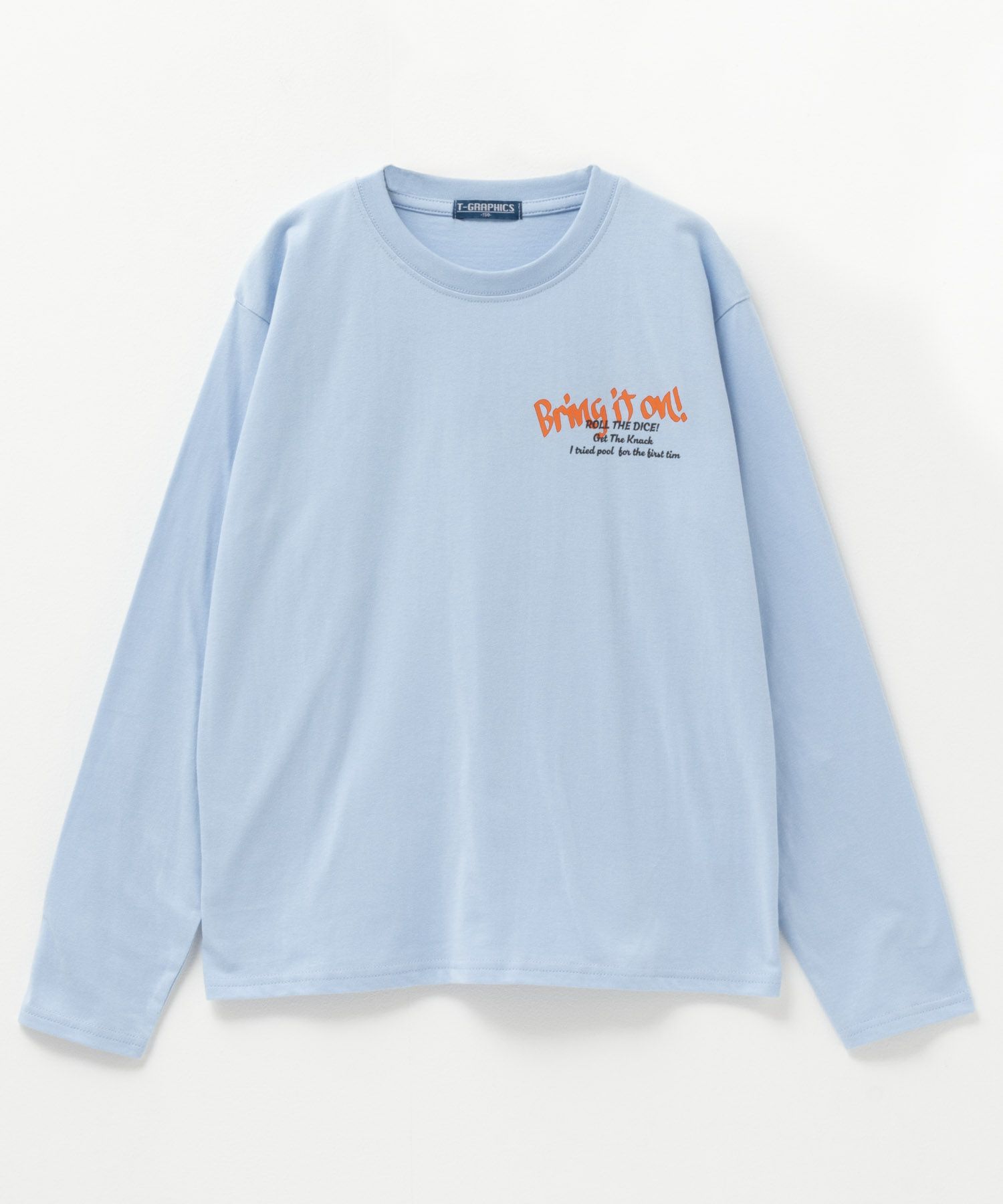 T-GRAPHICS アクティブ長袖Tシャツ キッズ ネコポス 対応商品