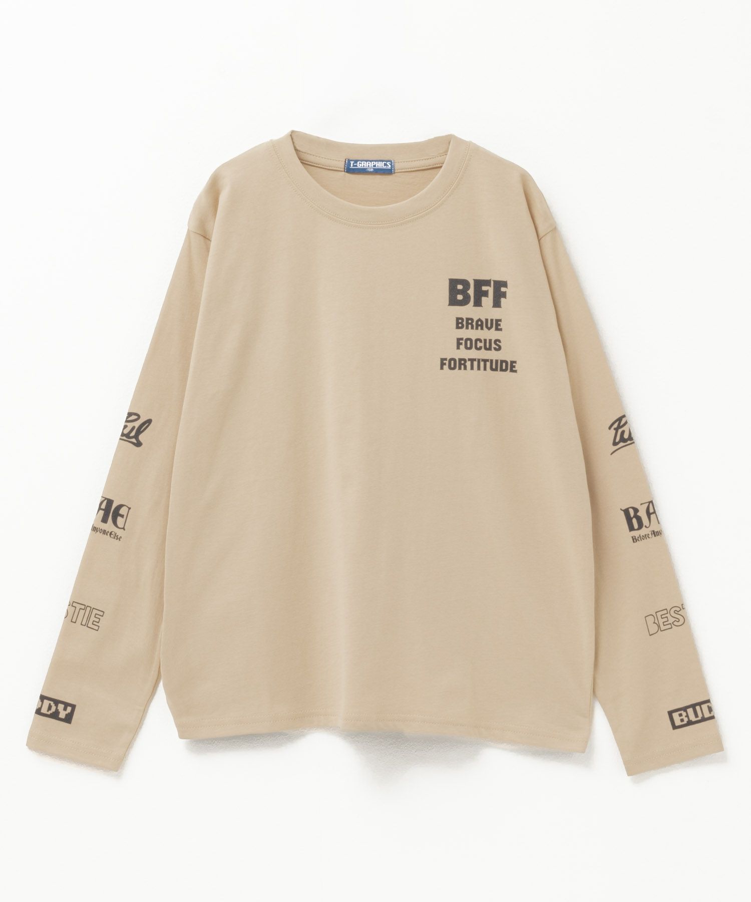 T-GRAPHICS ストリート長袖Tシャツ キッズ ネコポス 対応商品