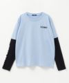 T-GRAPHICS フェイク袖長袖Tシャツ キッズ ネコポス 対応商品