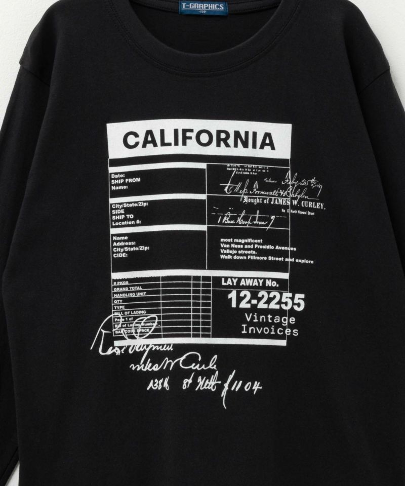 T-GRAPHICS  メッセージ長袖Tシャツ キッズ メール便 対応商品商品画像-5