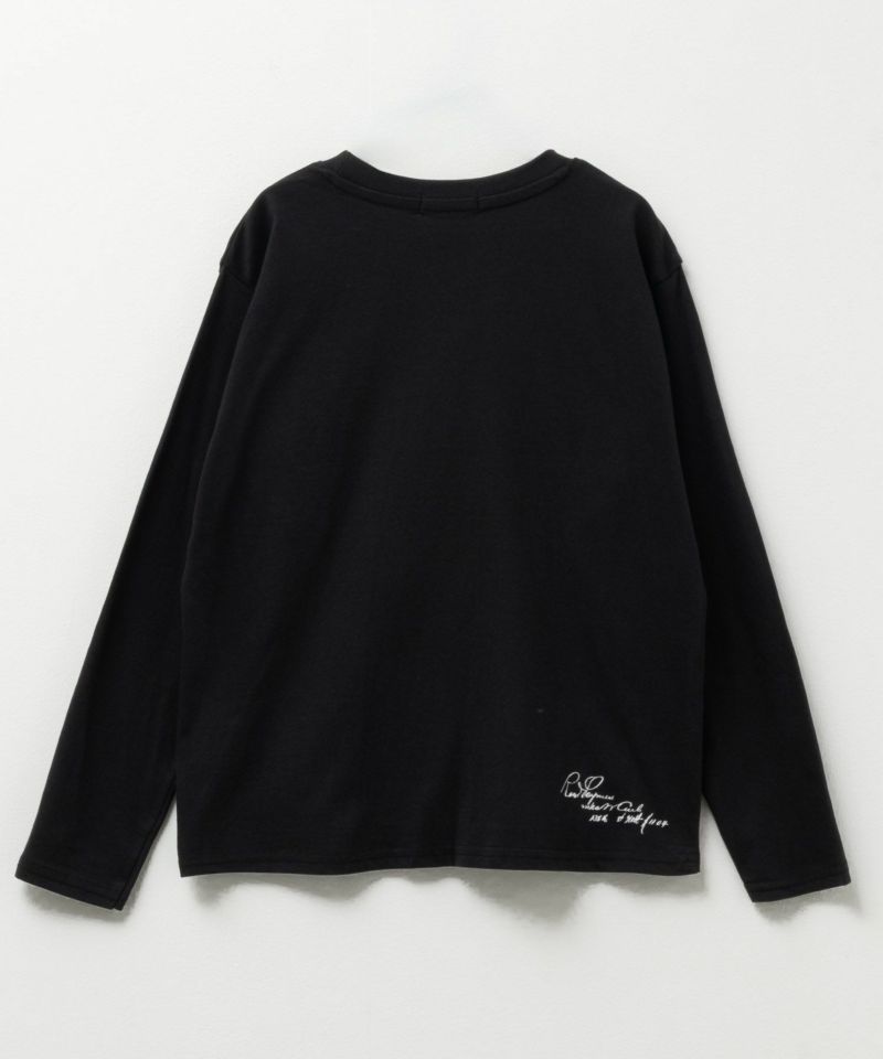 T-GRAPHICS  メッセージ長袖Tシャツ キッズ メール便 対応商品商品画像-7