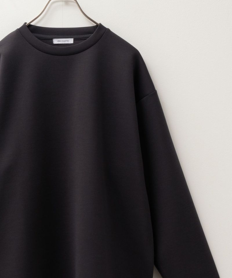 URBAN COLLECTION  エアスムージー ポンチ素材 クルーネックTシャツ メンズ商品画像-2