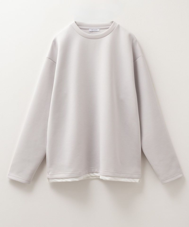 URBAN COLLECTION  エアスムージー ポンチ素材 クルーネックTシャツ メンズ商品画像-3