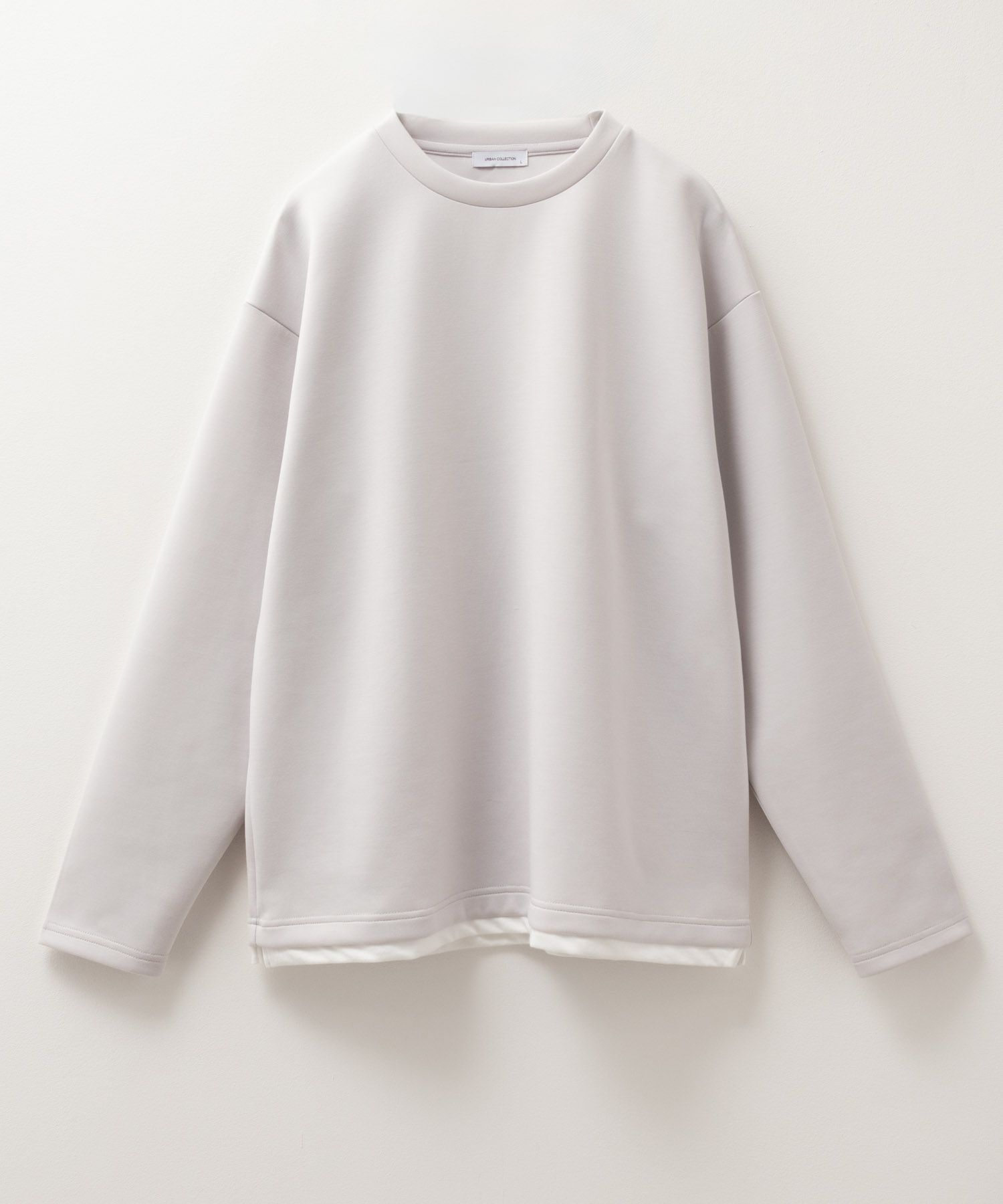 URBAN COLLECTION  エアスムージー ポンチ素材 クルーネックTシャツ メンズ商品画像-3