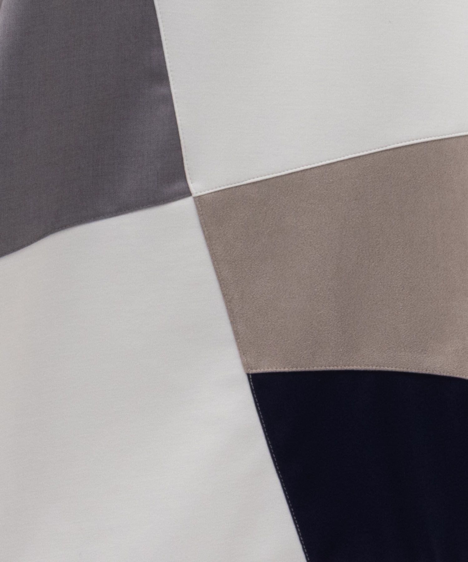 URBAN COLLECTION  エアスムージー ポンチ素材 切替クルーネックプルオーバー メンズ商品サムネイル-13