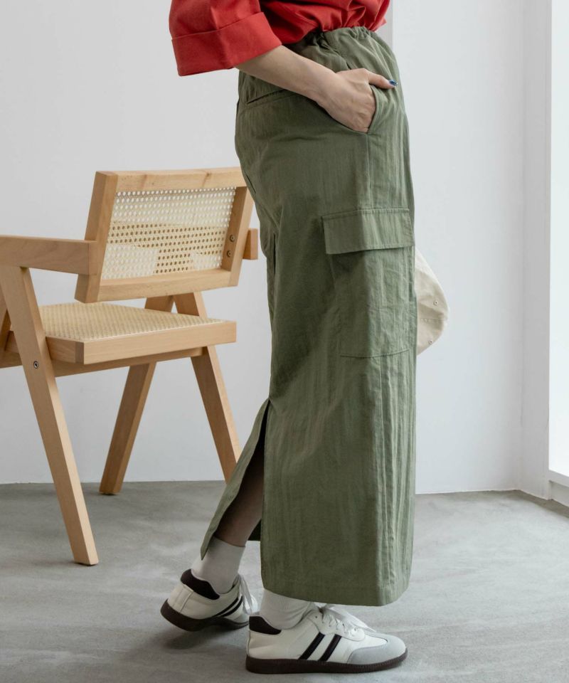 Dickies ナイロンカーゴスカート レディース