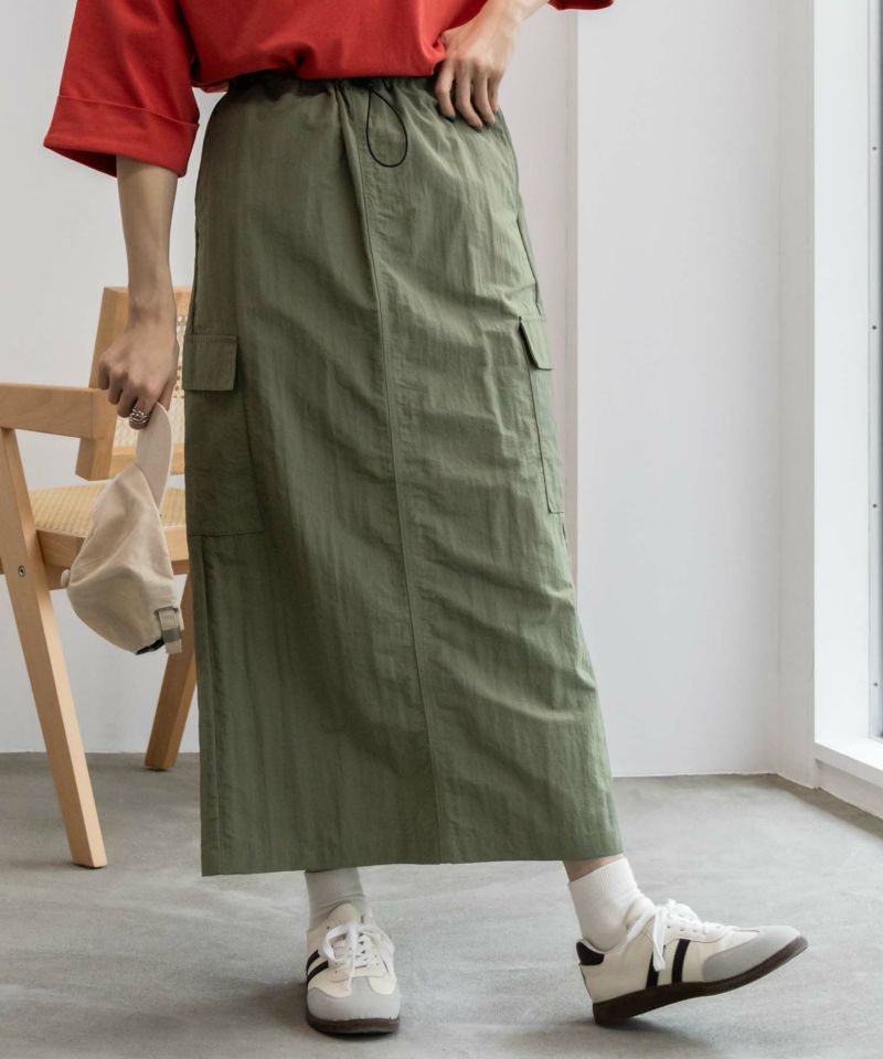 Dickies ナイロンカーゴスカート レディース Dickies ナイロンカーゴスカート レディース