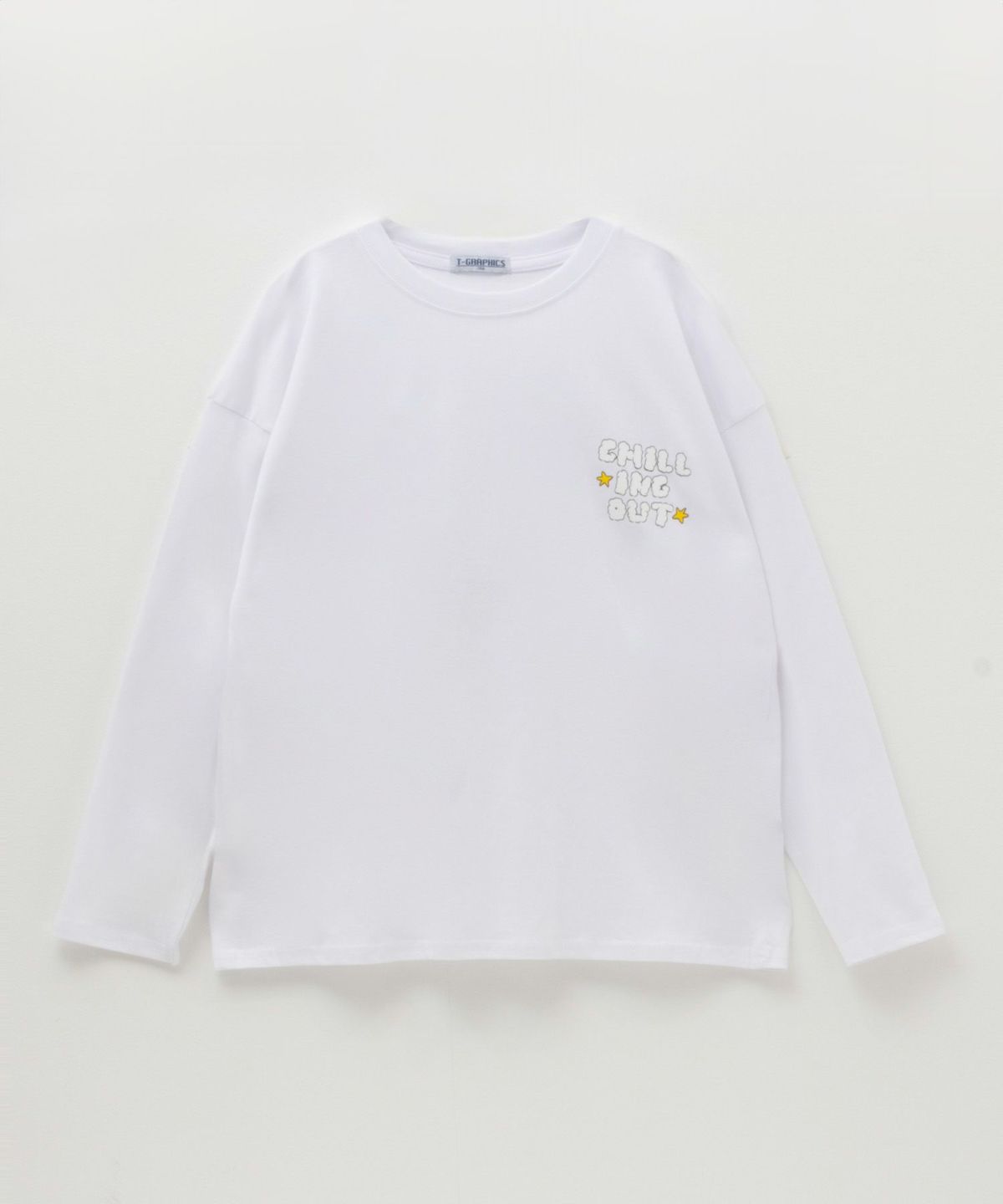 T-GRAPHICS デザイン長袖Tシャツ キッズ ネコポス 対応商品