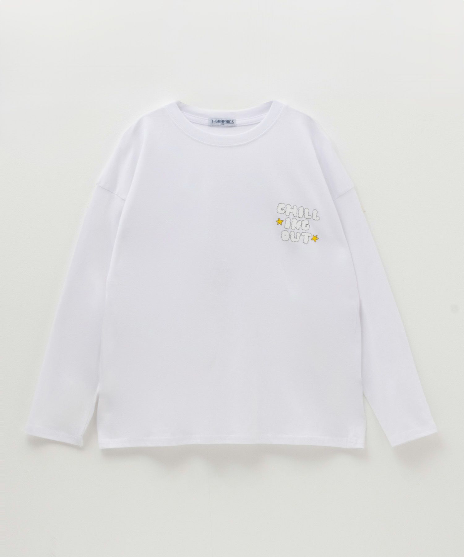 T-GRAPHICS デザイン長袖Tシャツ キッズ ネコポス 対応商品