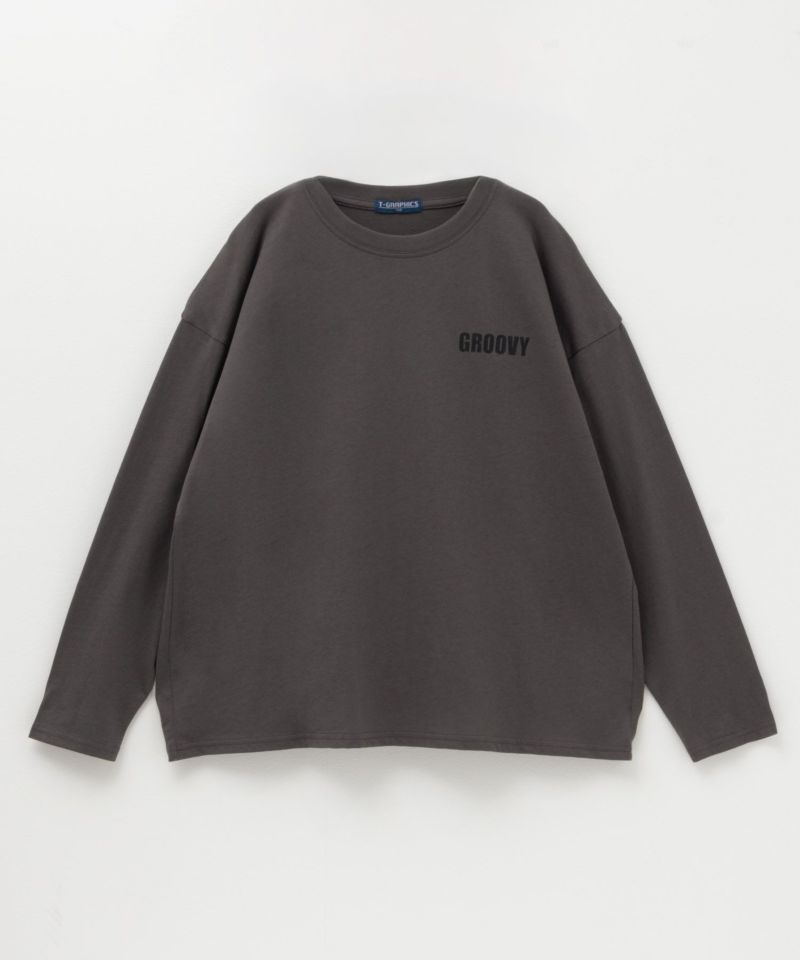 T-GRAPHICS  GROOVY長袖Tシャツ キッズ ネコポス 対応商品商品画像-1