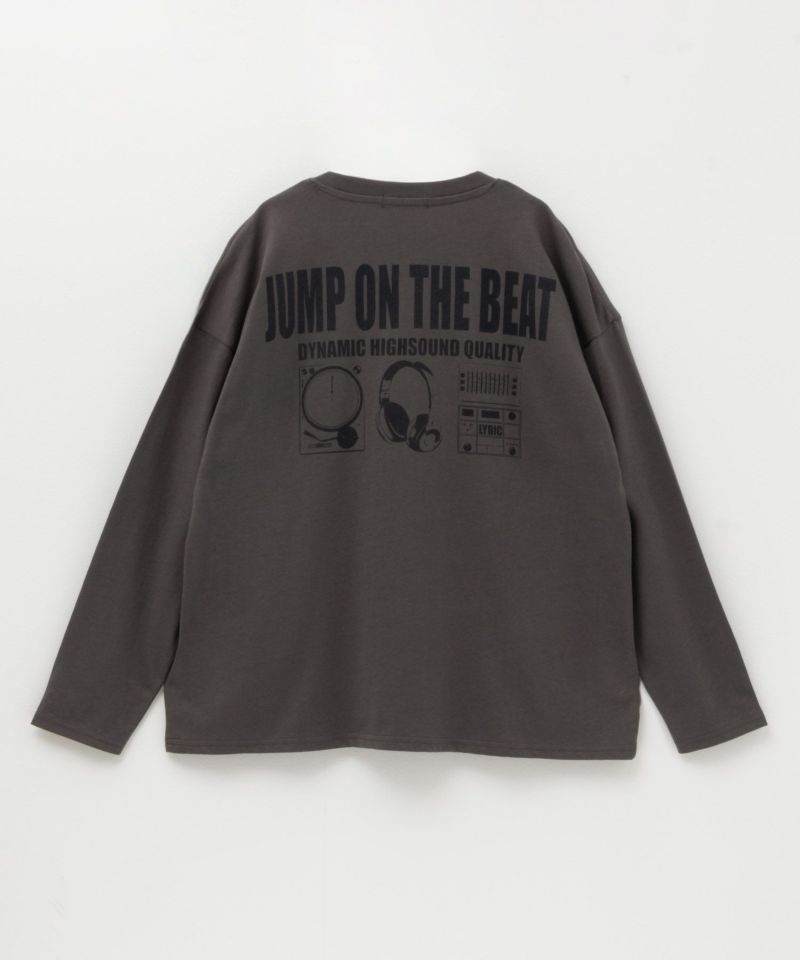 T-GRAPHICS  GROOVY長袖Tシャツ キッズ ネコポス 対応商品商品画像-2
