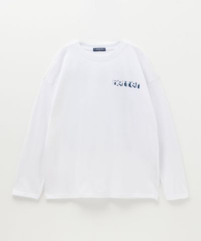 T-GRAPHICS  ボックスロゴ長袖Tシャツ キッズ ネコポス 対応商品
