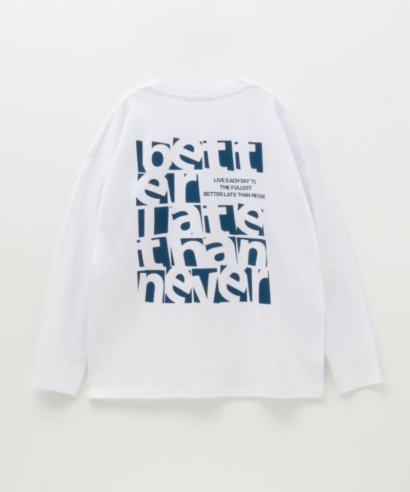 T-GRAPHICS  ボックスロゴ長袖Tシャツ キッズ ネコポス 対応商品商品画像-2